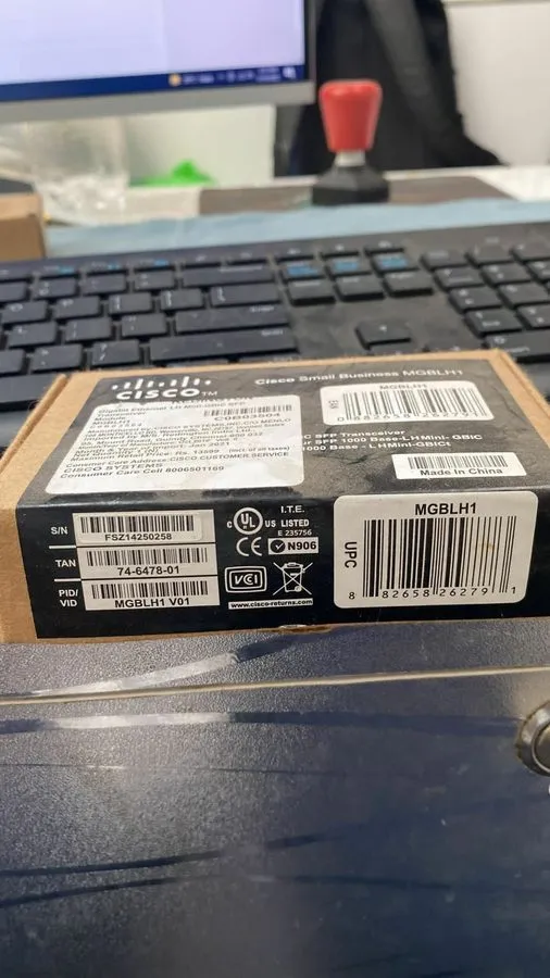 Трансивер CISCO ORIGINAL MGBLH1 1000base-LH SFP, SFP-LH Transceiver