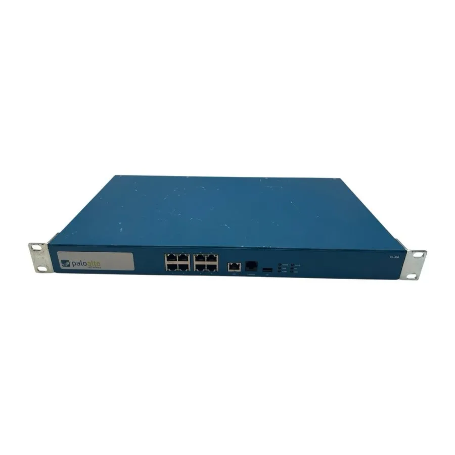 Межсетевой экран Palo Alto Networks PA-500 FIREWALL 8-PORT 10/100/1000 250MBPS
