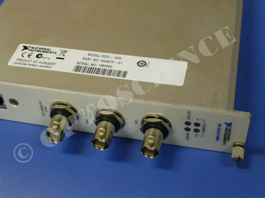 Модуль NI SCXI-1600 USB DAQ 16-bit Control Module 200 kS/s National Instruments