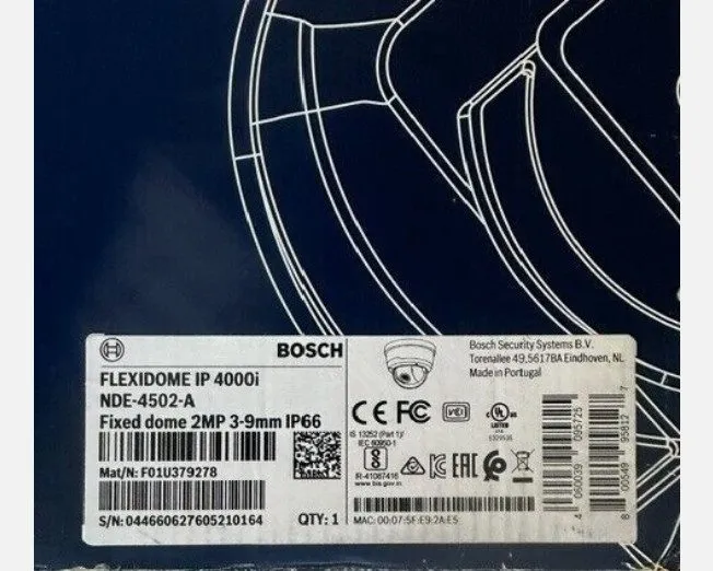 Камера Bosch FLEXIDOME IP 4000i Outdoor Camera NDI-4502-A 2MP 3-10MM