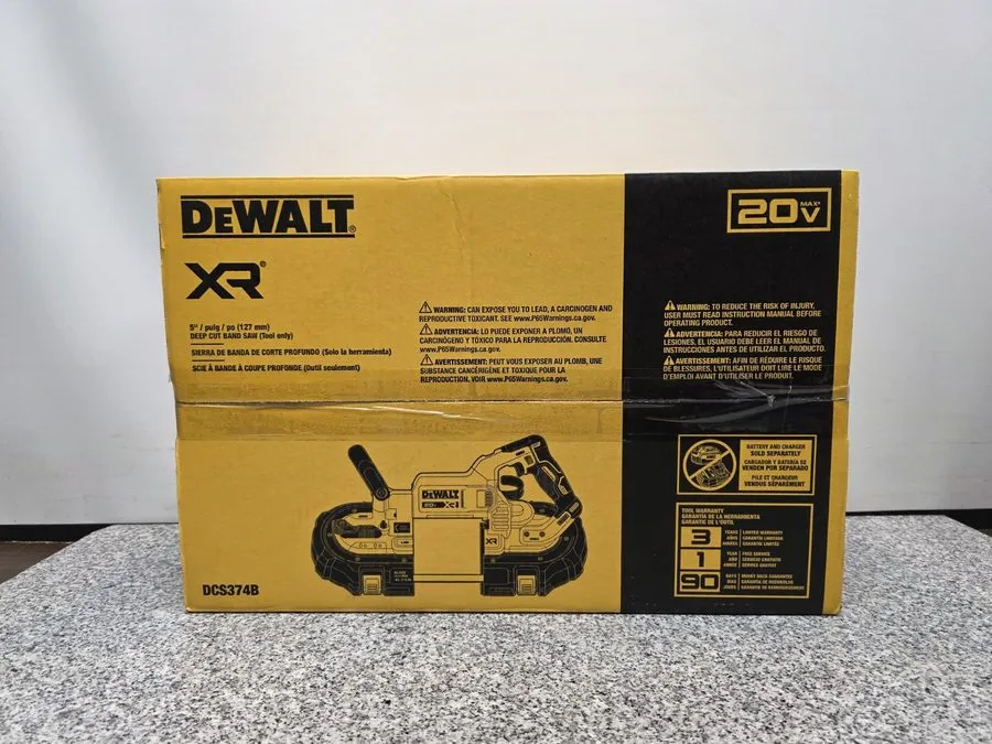 Оборудование ЧПУ DeWALT DCS374B 20V MAX XR® Cordless Brushless Deep Cut Band Saw