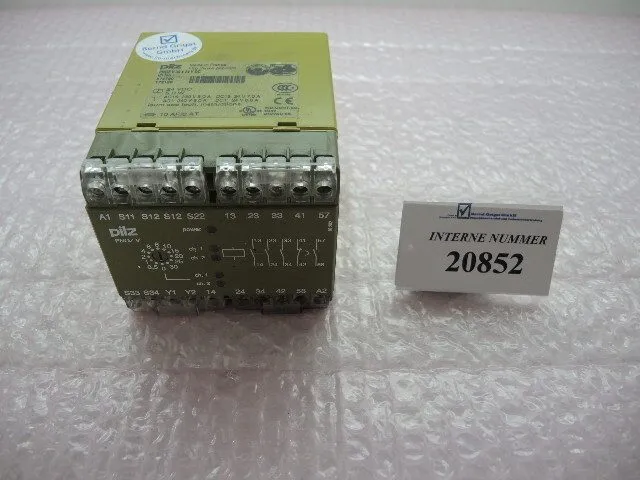 Реле безопасности PILZ PNOZ V 30 s 24 V DC Safety Relay
