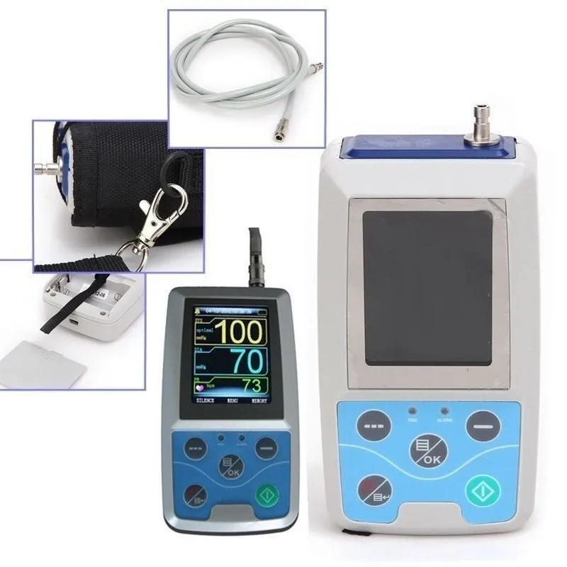 Электрокардиограф ABPM50 24HR Ambulatory Blood Pressure & ECG Holter Monitor wit