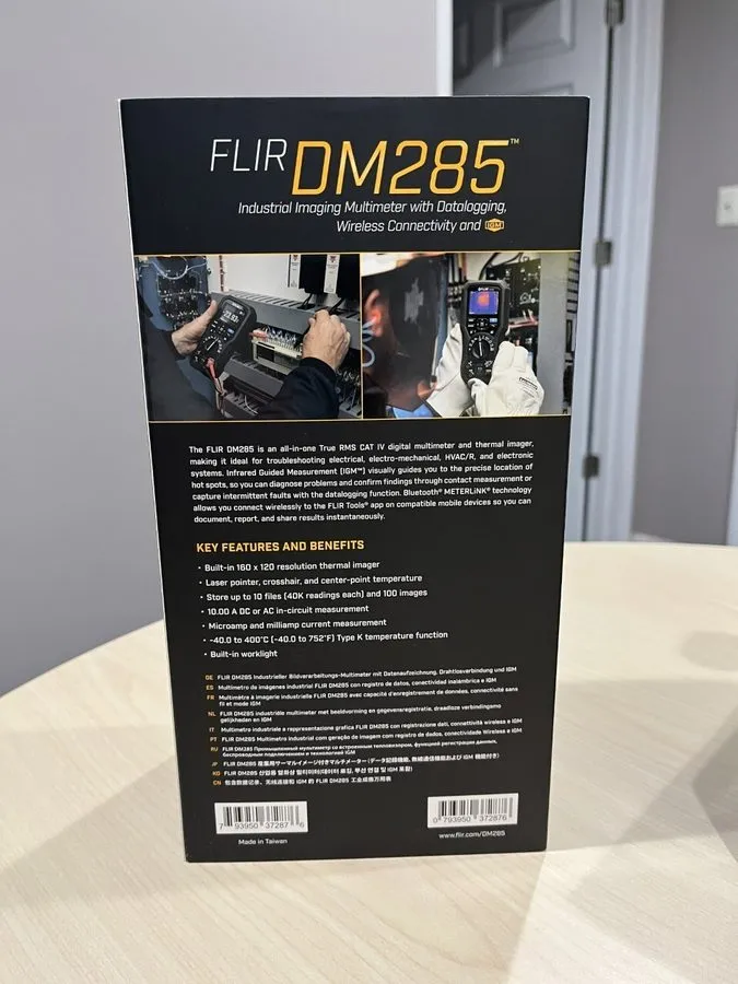 Дисплей FLIR DM285 Handheld Multimeter Digital Graphics Display, Built-In Therma