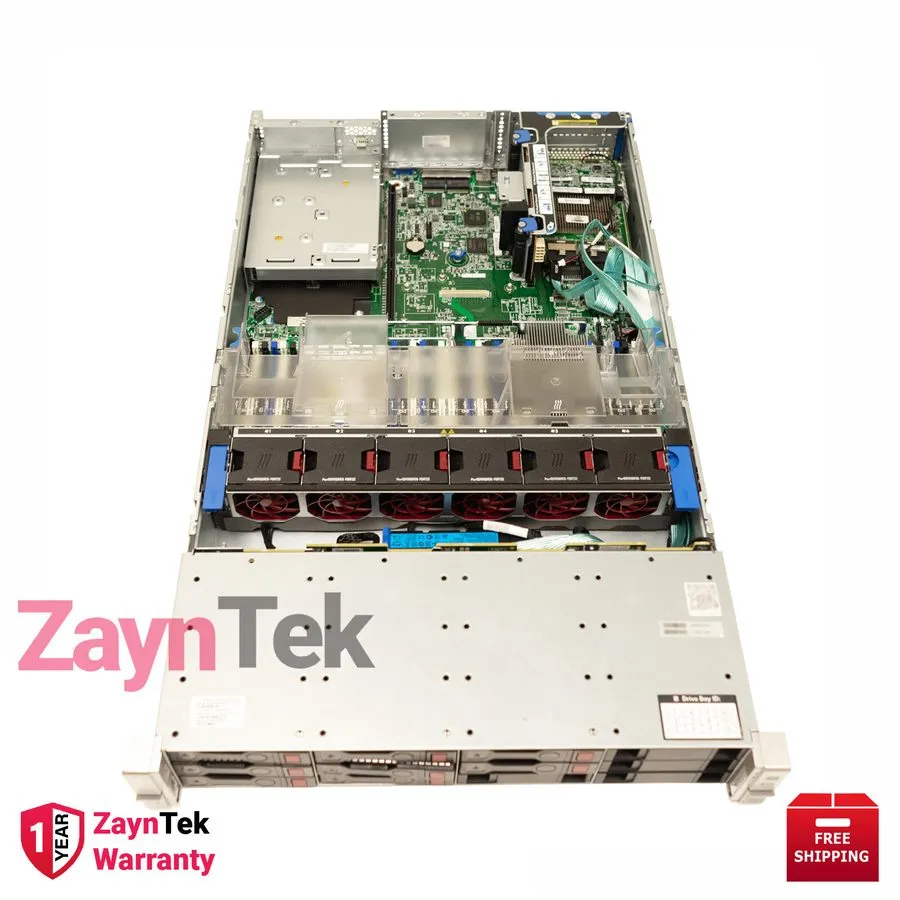 Сервер HPE PROLIANT DL380 G9 12LFF RACKSERVER 64GBDDR4 1xE52630v3 NEWHPE 24TB HD