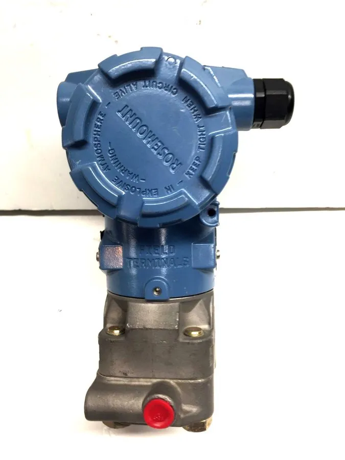 Датчик давления ROSEMOUNT SMART FAMILY 3051 CD2A22A2A PRESSURE TRANSMITTER (G-2) — фото лота 1