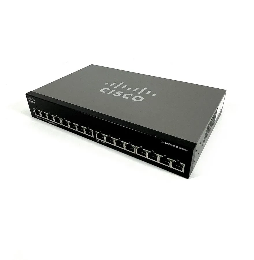 Коммутатор Cisco SG100-16 16 Port Unmanaged Gigabit Ethernet Switch Business Rac