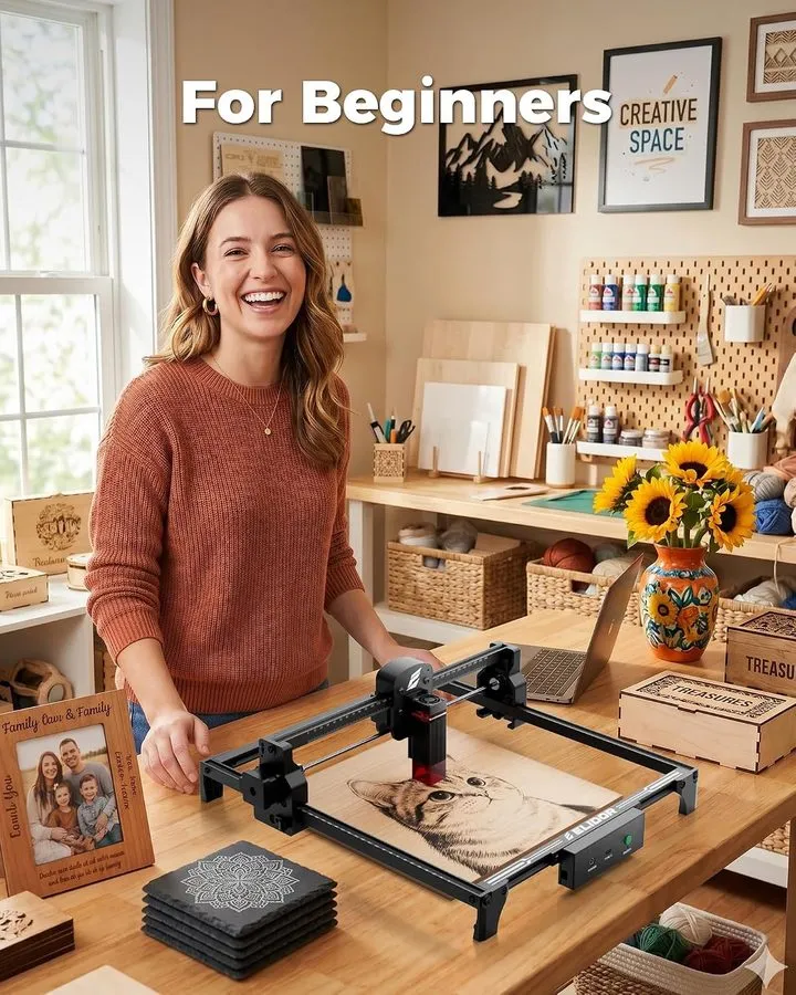 Лазерный гравёр ACMER S1 Laser Engraver 6000mW 130x130mm Area