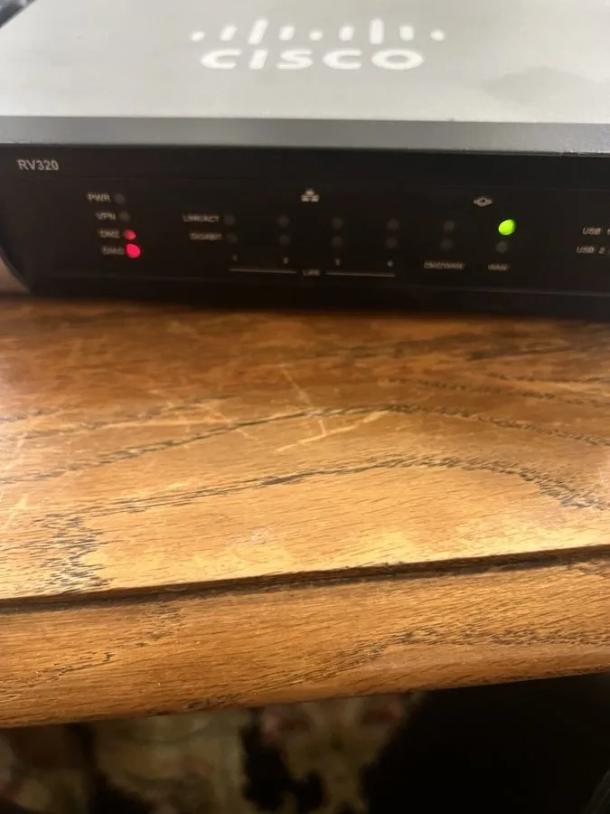 Маршрутизатор Cisco RV320 4-Port Gigabit Dual Wan VPN Security Router