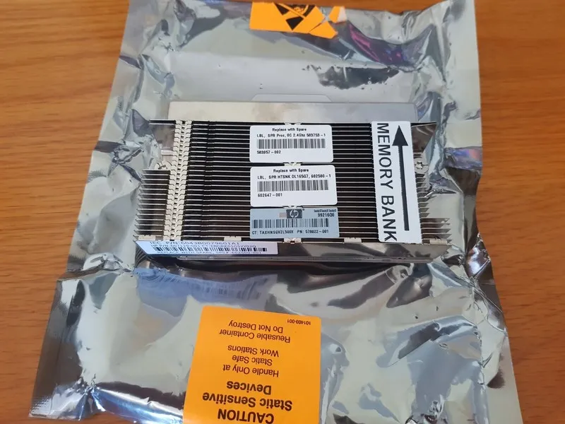 Комплектующее сервера HP Proliant DL165 Cooling Heatsink 607119-001