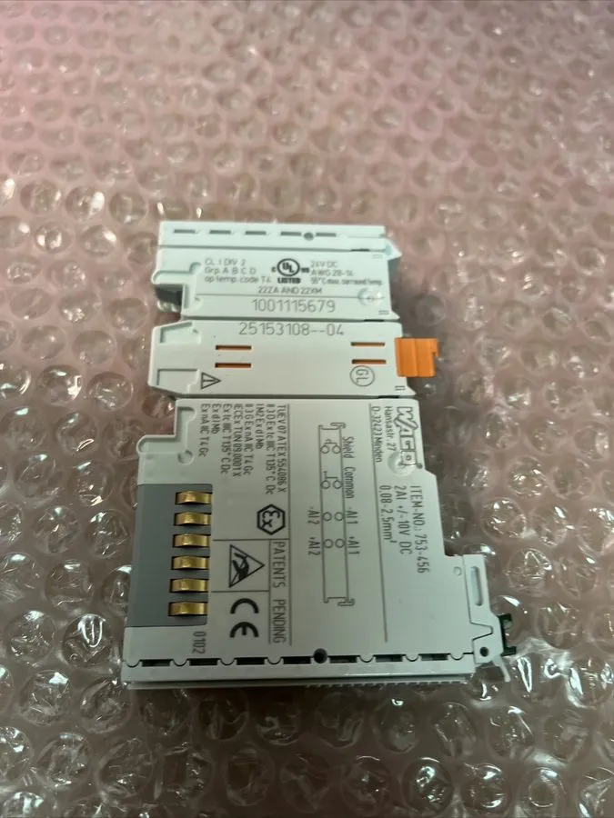 Модуль ввода-вывода WAGO- I/O Systems Model: 753-456 Analog Module