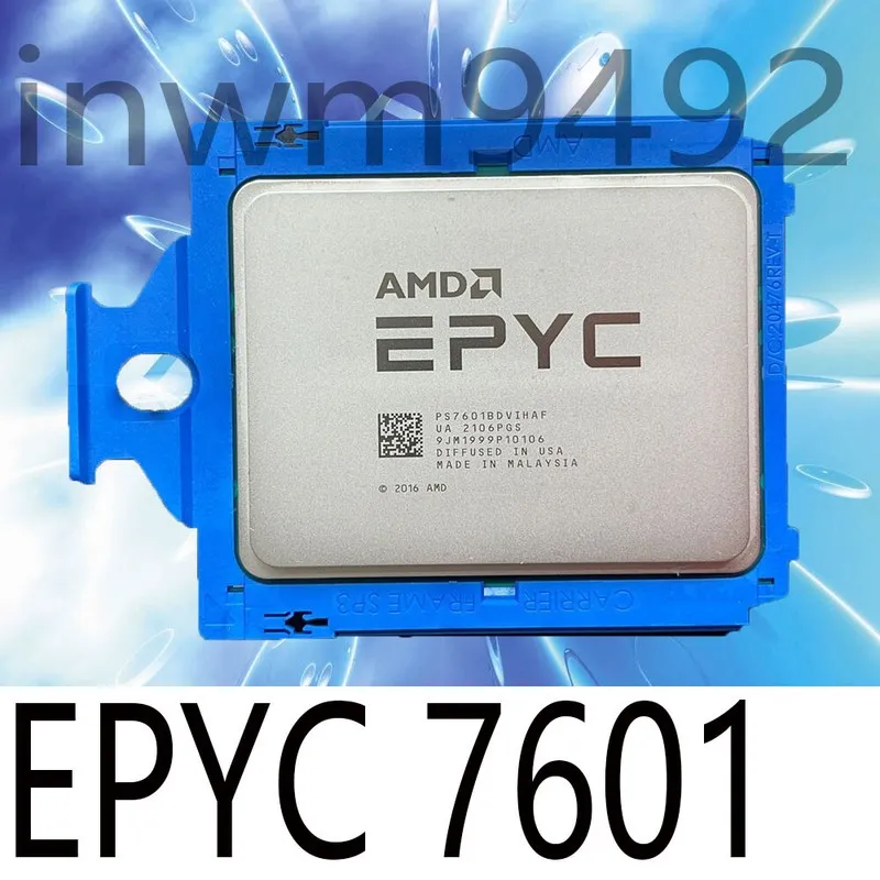 Процессор AMD EPYC 7601 CPU Socket SP3 32 Cores 64 Threads 2.2GHz 64MB L3 Cache 