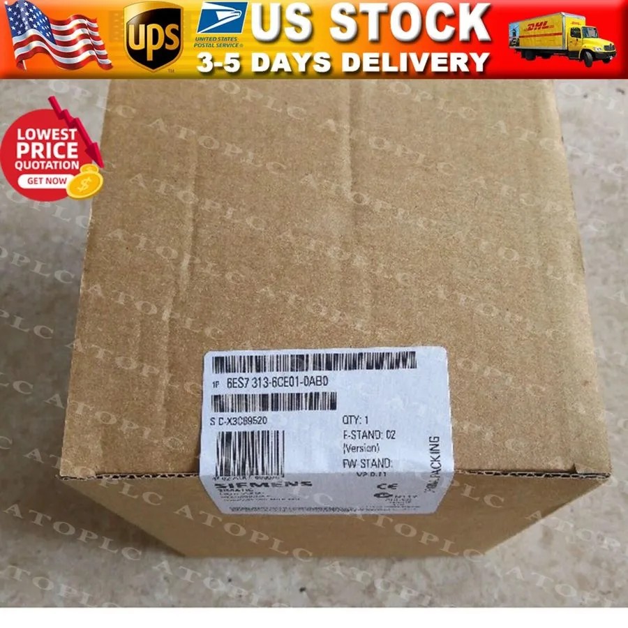 ПЛК Siemens 6ES7313-6CE01-0AB0 SIMATIC S7-300 CPU 313C-2DP