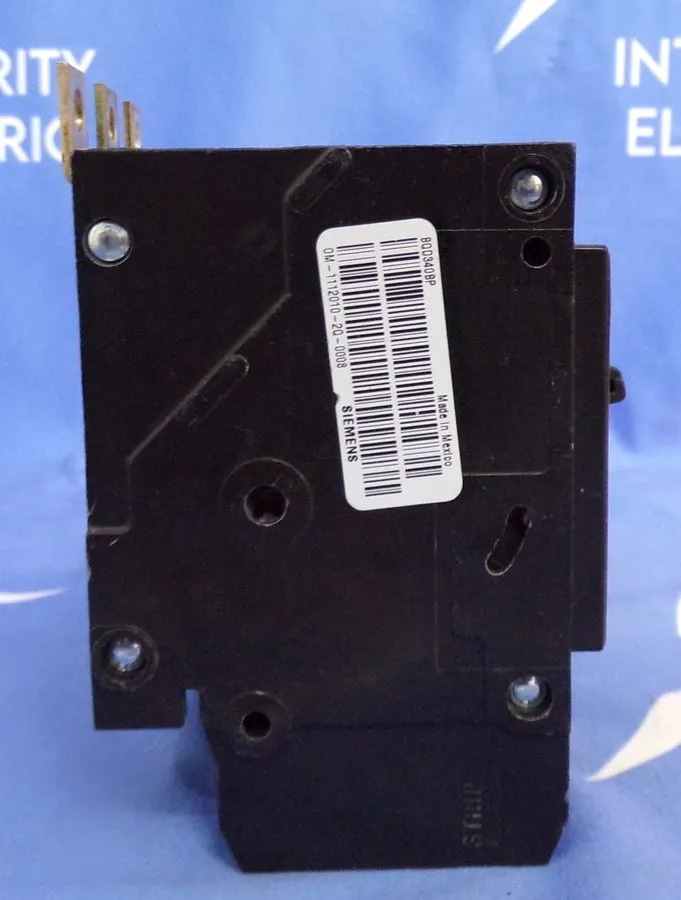 Автоматический выключатель Siemens BQD340 3 Pole 40Amp, 480V Circuit Breaker Bla