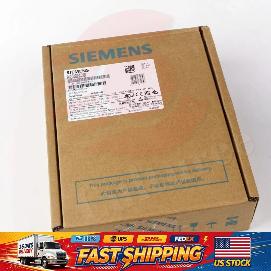 Частотный преобразователь Siemens SINAMICS V90 6SL3210-5FB10-4UF1