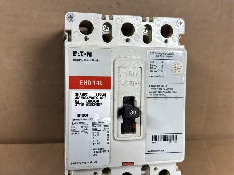 Автоматический выключатель EHD3030L