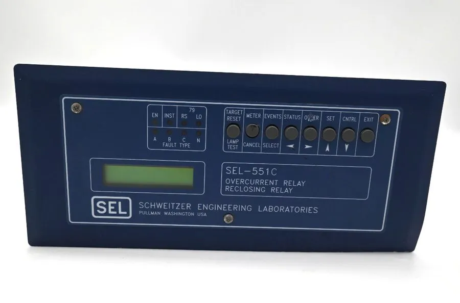 Реле защиты Ship SEL-551C OVERCURRENT RELAY RECLOSING 125/250V 0551C0CX632X