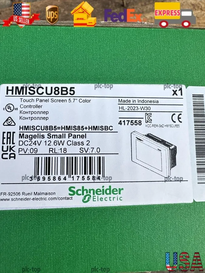 Панель оператора SCHNEIDER MAGELIS TOUCH PANEL HMISCU8B5 5.7 INCH COLOR TFT TOUC