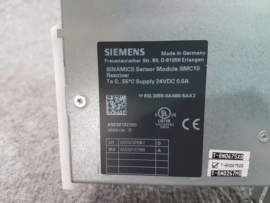 Частотный преобразователь 6SL3055-0AA00-5AA3 Siemens 24VDC Sensor Module Sinamic
