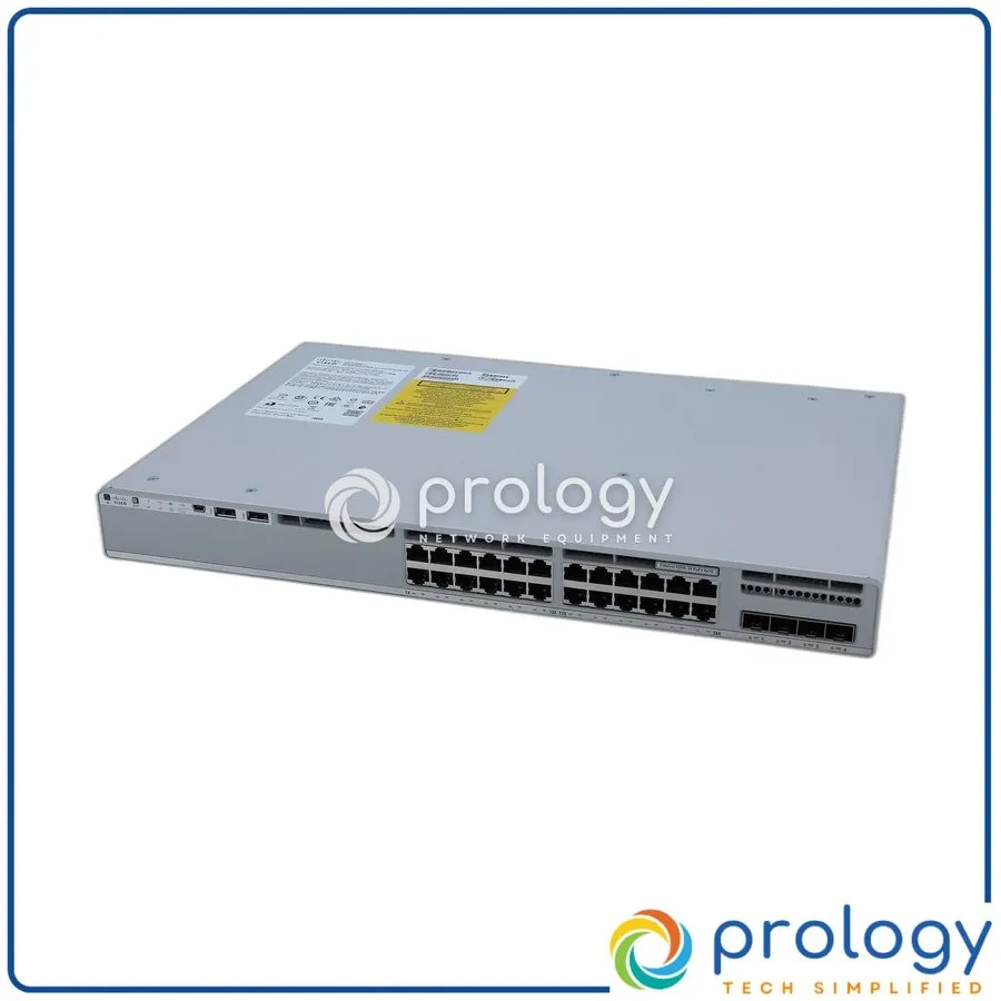 Коммутатор C9200L-24P-4G-A Cisco 9200L 24-port PoE+ 370W, 4 x 1G, Network Advant