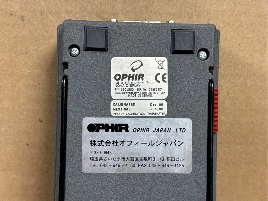 Электронный компонент OPHIR 1Z01500 NOVA Optical Laser Power Meter FAST