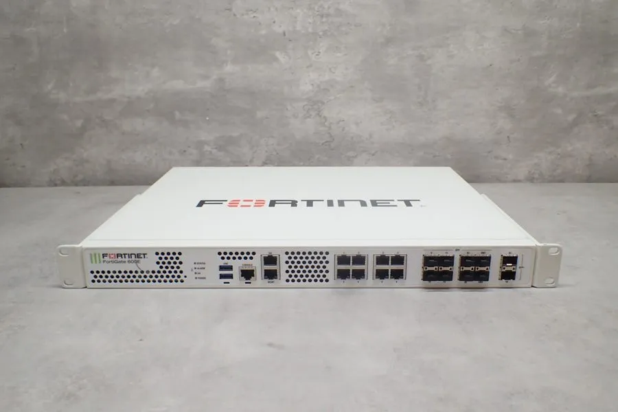 Межсетевой экран Fortinet FortiGate 600E FG-600E Firewall Security Appliance