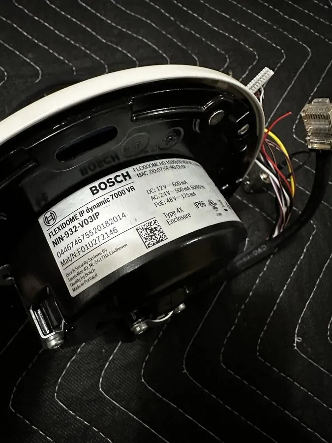 Камера Bosch NIN-932-V03IP FLEXIDOME HD IP Dynamic 7000 Dome Security Camera — фото лота 2