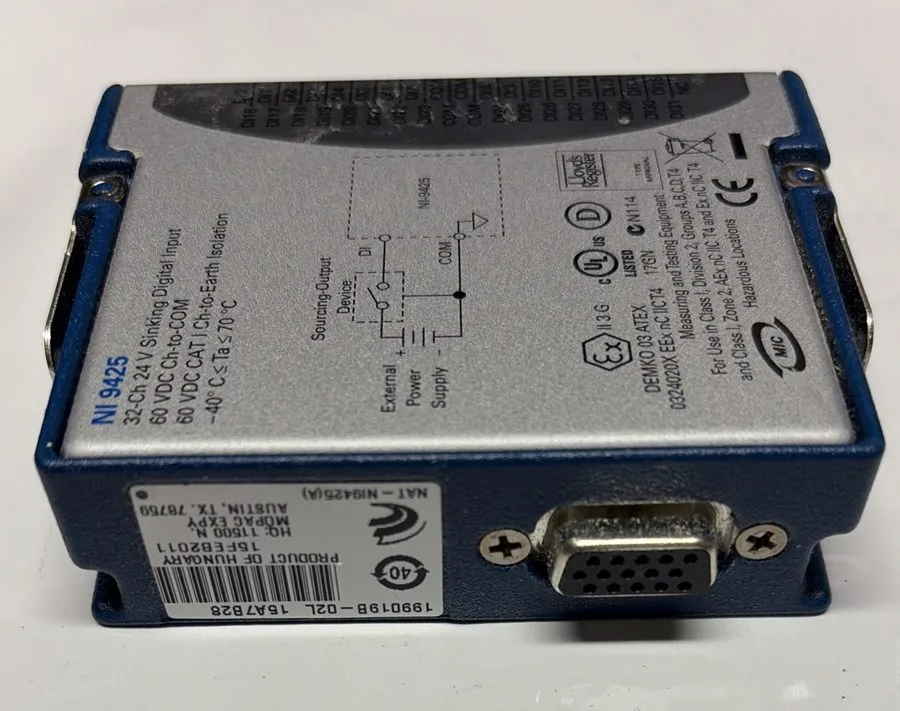 Модуль ввода-вывода National Instruments NI9425 Input Module