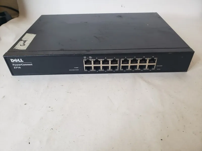 Коммутатор Dell PowerConnect 2716 16-Port 1Gbps Gigabit External Switch Managed