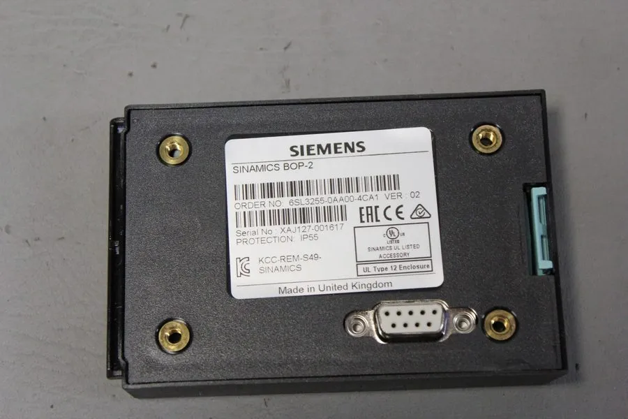 Частотный преобразователь Siemens 6SL3255-0AA00-4CA1 SINAMICS G120XA PN