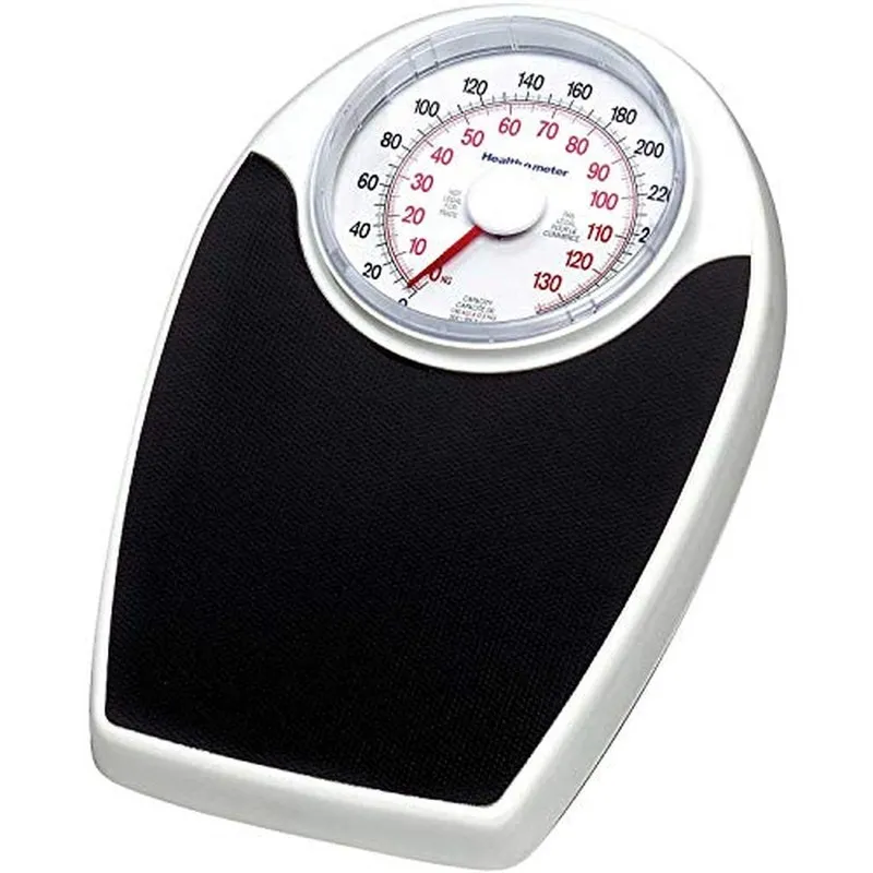Весы Health O Meter Floor Scale 330 x 1 Pound/150 x 0.5 Kilogram 11-1/2 x 10-3/4 — фото лота 1