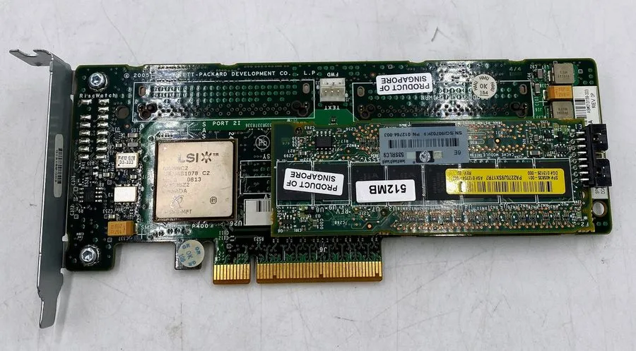 Контроллер RAID CONTROLLER HP 504022-001 SMART ARRAY P400 405835-001 512MB LP — фото лота 1