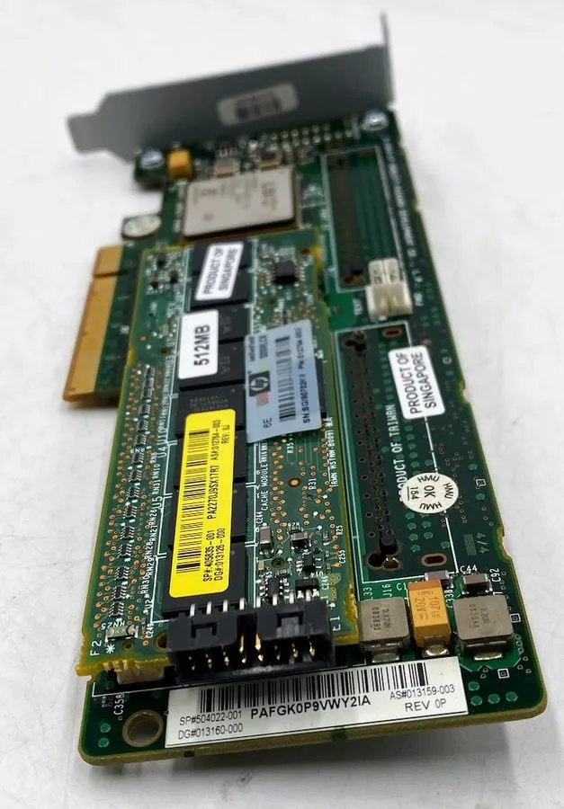 Контроллер RAID CONTROLLER HP 504022-001 SMART ARRAY P400 405835-001 512MB LP — фото лота 2