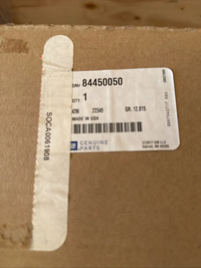 Комплект направляющих GM Roof Luggage Carrier Cross Rail Kit 84450050