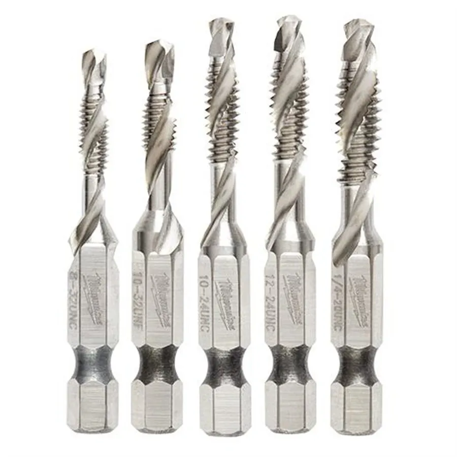 Режущий инструмент Milwaukee Shockwave Impact Drill and Tap Bit Set of 5 48-89-4