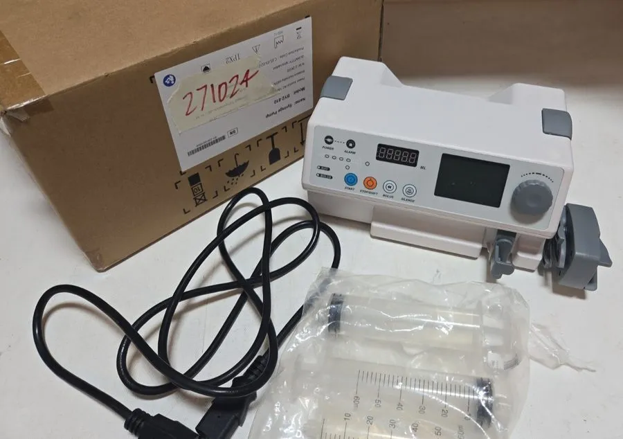 Насос Medical Single Channel Syringe Pump LCD Display Audible Visual Alarm BYZ-8