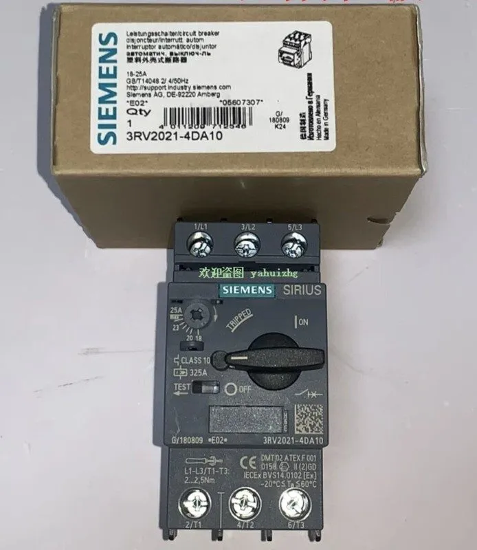 Автоматический выключатель SIEMENS Motor Protection Circuit Breaker 3RV2021-4DA1