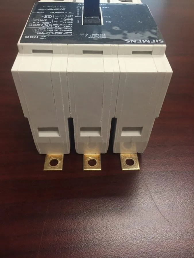 Автоматический выключатель Siemens HGB3B100B / HGB3B100 3p 480v 100a Circuit Bre