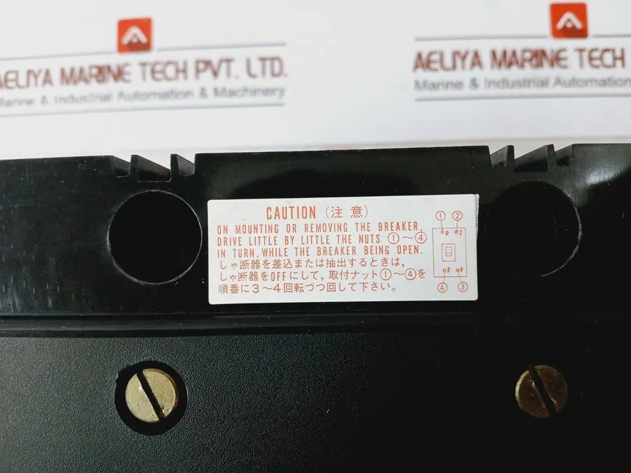 Автоматический выключатель TERASAKI ELECTRIC TL-600F Tembreak Circuit Breaker 3  — фото лота 2