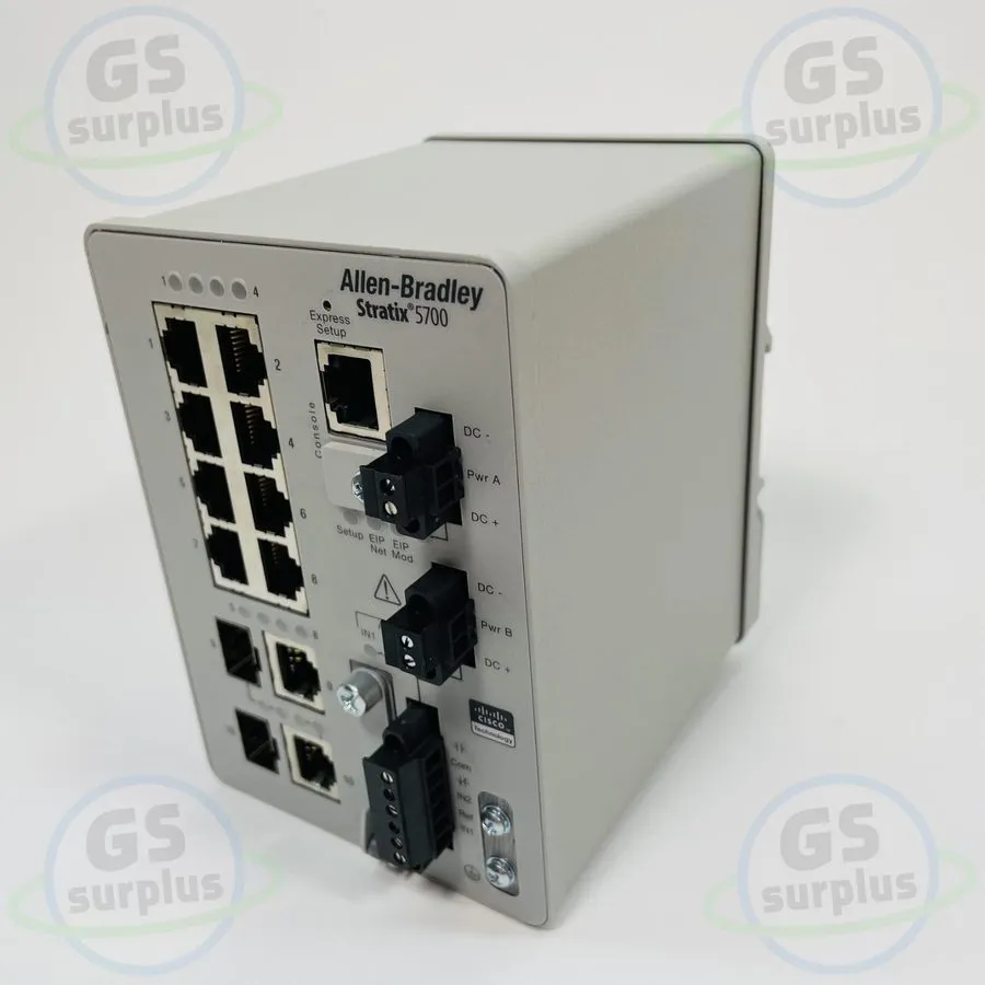 Коммутатор 1783-BMS10CA Allen-Bradley Stratix 5700 Ethernet Switch 10 Ports