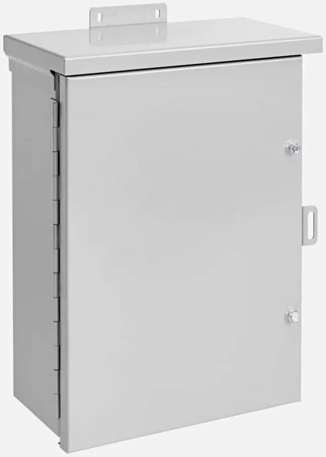 Монтажный шкаф Hoffman A42R3612HCR Type 3R Enclosure, Hinge Cover 42.00X36.00X12 — фото лота 1