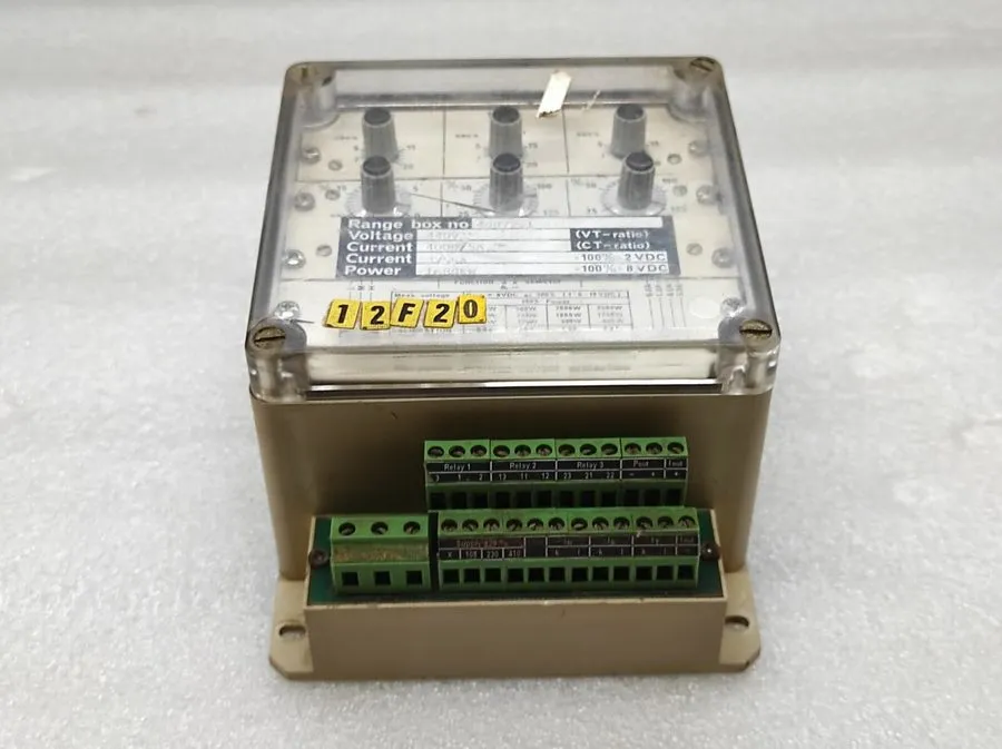 Реле защиты DEIF GEPIMAX-3N Protection Relay 3000/5 A 40-70 HZ — фото лота 1