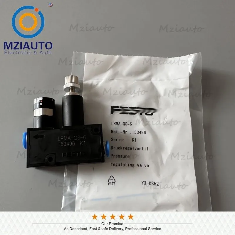 Трубопроводная арматура FESTO LRMA-QS-6 153496 Pneumatic Pressure Regulator