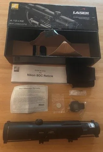 Оптико-электронная система Nikon Laser IRT 4-12x42 BDC Rangefinder Rifle Scope #