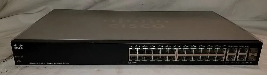 Коммутатор Cisco SG300-28PP 28-Port Gigabit PoE Managed Network Switch