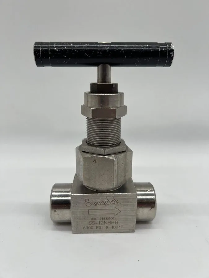 Клапан Swagelok Ss-12nbf8 1/2" Fnpt 6k Needle Valve W Box 1 Qty