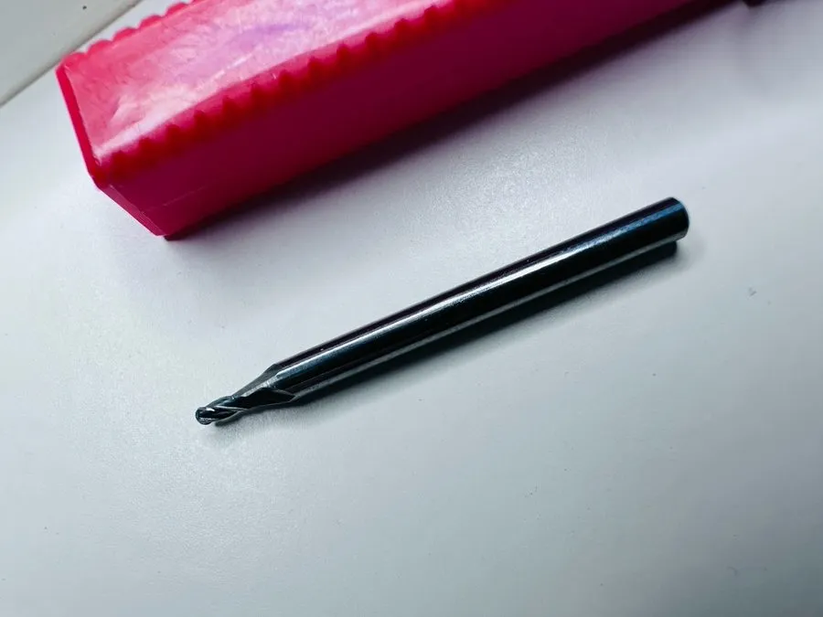 Режущий инструмент Accupro 07761059 1/16" Ball Nose Carbide End Mill 4 Flute 1/8 — фото лота 2