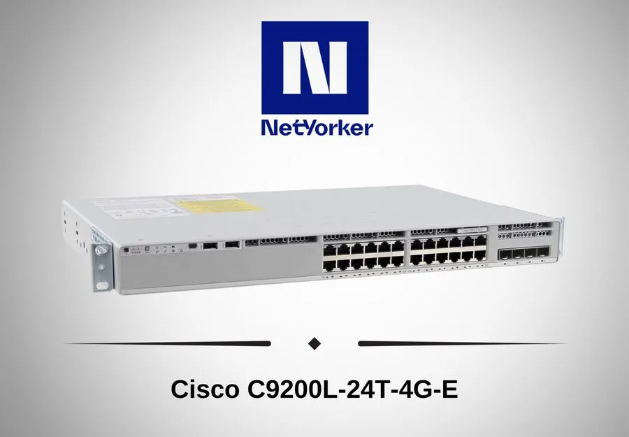 Коммутатор C9200L-24T-4G-E Cisco network switch 24 port