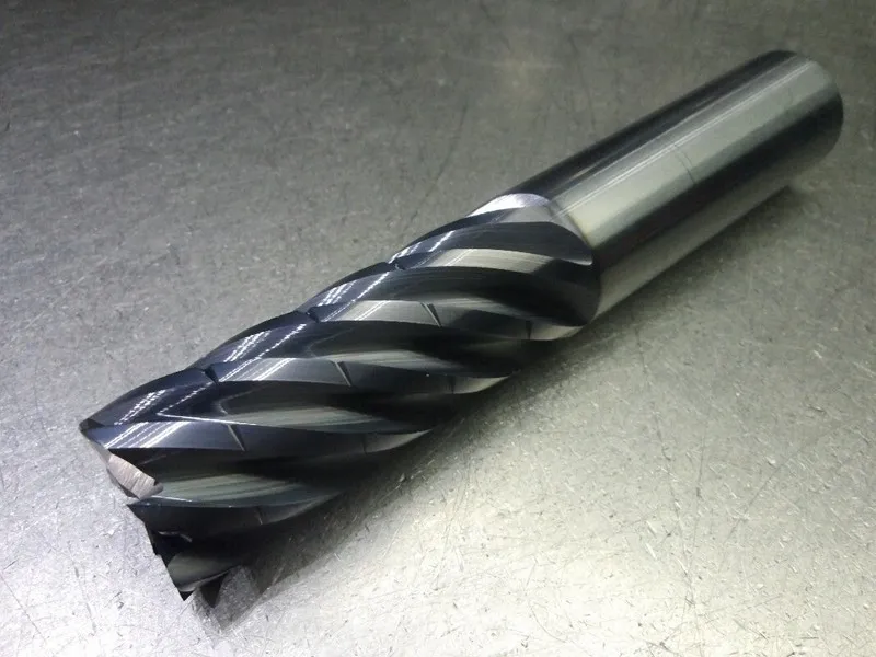 Режущий инструмент Kyocera/SGS 1" 5 Flute Carbide CR Endmill 1" Shank .12" R 385