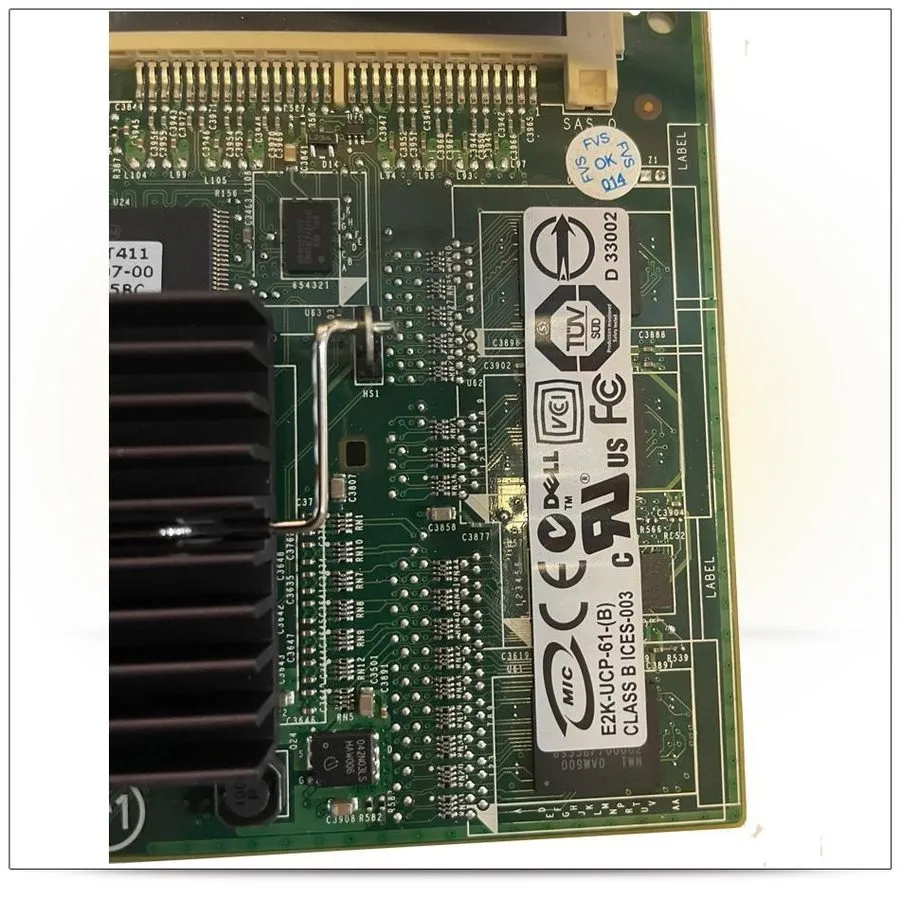Контроллер Dell T954J PERC 6I SAS 256MB PCI-E Raid Controller Server